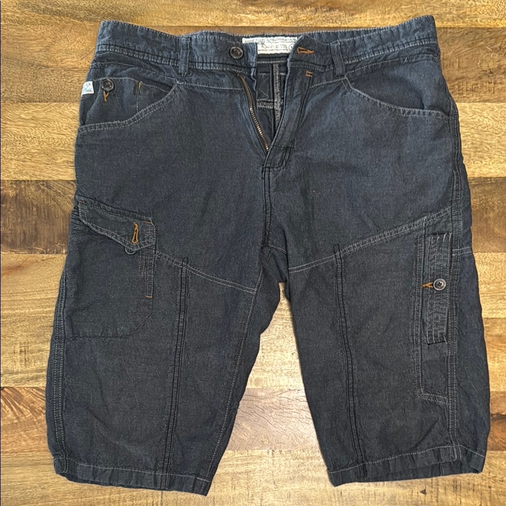 Men's Navy Cargo Shorts